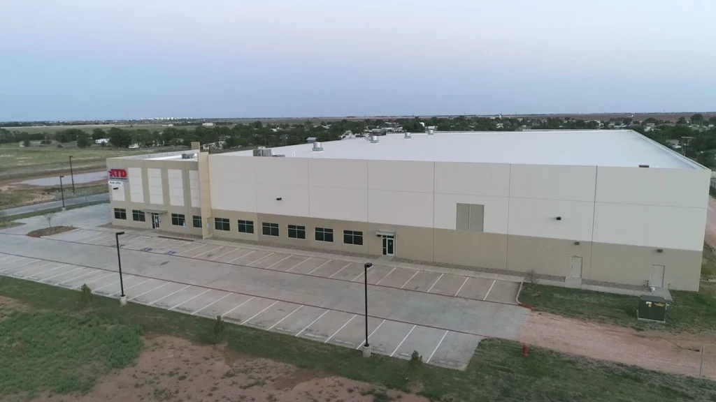 Side View of American Tire Distributor's building