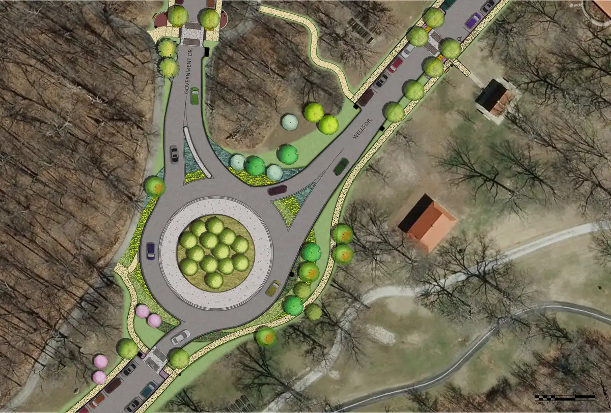 Rendering of Roundabout in Saint Charles