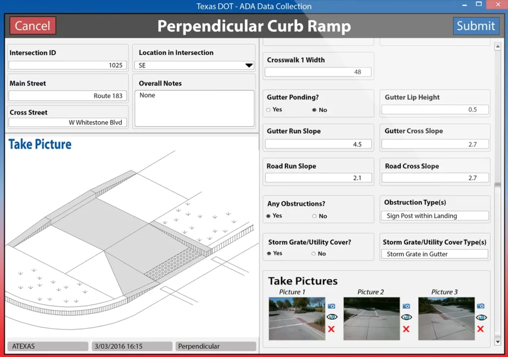 Updated App Interface of GIS