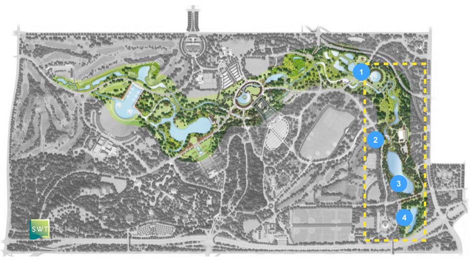 Forest Park Site Map